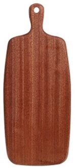 Multi-Functionele Massief Houten Snijplank Met Handvat Fruit Pizza Brood Plaat Serveerschaal G