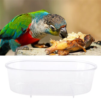 Multi-functionele Plastic Huisdier Vogelkooi Bad Pot Papegaai Bad Draagbare Vogels Douche Toilet vogel Benodigdheden