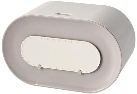 Multi-Functionele Tissue Box Wall Mounted Roll Papier Doos Waterdichte Wc-papier Plank Badkamer Benodigdheden