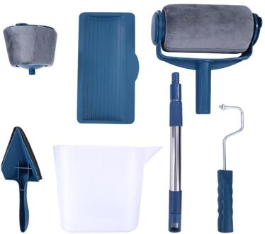 Multi-Functionele Verf Runner Roller Hoek Borstels Set Voor Muurschildering 6stk