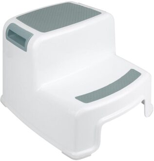 Multi-Functionele Wc Mat Poef Baby Antislip Kinderen Kleine Platform Kinderen Meubels Twee-Tier Voetenbank Voor kinderen Hwc grijs