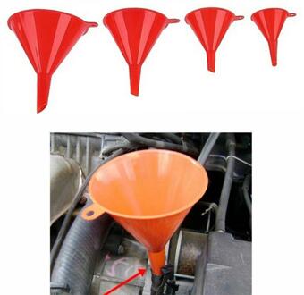 Multi Gebruik Trechter Huishoudelijke Keuken Garage Vloeibare Benzine Trechter Kits Rode Olie Veranderen Apparatuur 4Pcs Set Vullen Trechter