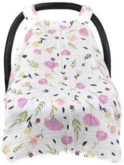 Multi-Gebruik Verpleging Cover Borstvoeding Sjaal Baby Auto Stoelhoezen Katoen Luifel 40JC