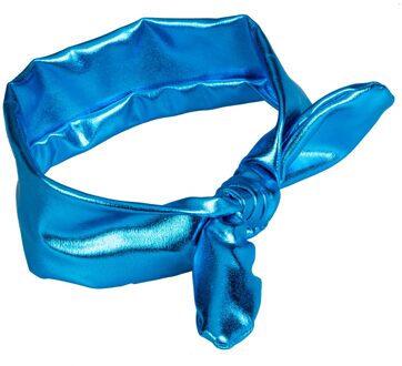 Multi-Gekleurde Baby Peuter Meisjes Leuke Strik Hoofdband Haarband Hoofddeksels Accessoires Blauw