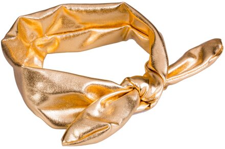 Multi-Gekleurde Baby Peuter Meisjes Leuke Strik Hoofdband Haarband Hoofddeksels Accessoires Goud