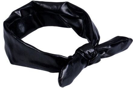 Multi-Gekleurde Baby Peuter Meisjes Leuke Strik Hoofdband Haarband Hoofddeksels Accessoires zwart