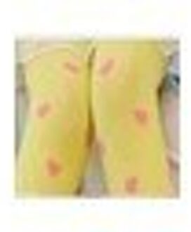 Multi-Kleuren Kinderen Leggings Meisje Liefde Hart Leggings Broek Elastische Skinny Panty geel