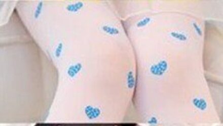 Multi-Kleuren Kinderen Leggings Meisje Liefde Hart Leggings Broek Elastische Skinny Panty wit