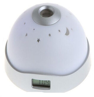 Multi-kleuren Veranderende Star Sky Nachtlampje LED Magic Digitale Projectie Starry Wekker Tijd Thuis Tafeldecoratie D38JL17