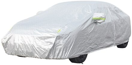 Multi Lagen Auto Cover Waterdichte Outdoor Full Cover Regen Zon Uv-bescherming Met Slot Voor Automobiles