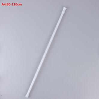 Multi Purpose Lente Geladen Uitschuifbare Stokken Telescopische Netto Voile Spanning Gordijn Rail Pole Netto Staven Gordijn Telescopische Pole A4