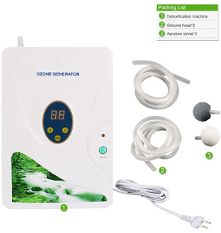 Multi-Purpose Ozone Generator and Purifier Air Water Oil Ozonator,Ozone Machine for Water Fruit Ozone Air Purifier