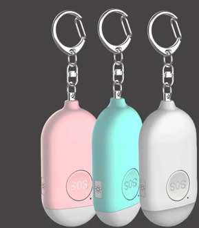 Multi-purpose SOS Security Emergency Button Self-defense Weapon Led Warning Light Alarm Personal Emergency Alarm Defense