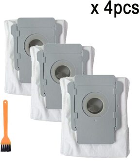 Multi-Set Dirt Verwijdering Vervanging Zakken Voor Irobot Roomba I7 I7 + S9 S9 + Schoon Base Stofzuiger onderdelen Stofzakken 4stk
