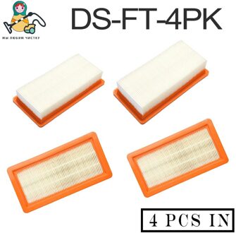 Multi-Set Hepa Filter Voor Karcher Stofzuiger Filter DS5500 DS5600 DS6000 DS5800 Ds 5.800 DS6 6.414-631.0 karcher Filter DS-FT-4roze