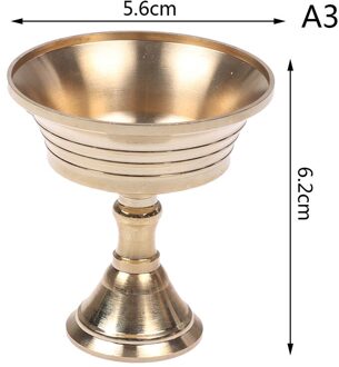 Multi-Size Golden Koperlegering Kaarshouder Kandelaar Kandelaar Home Decor A3