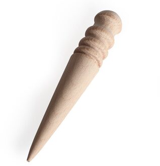 Multi-Size Hout Gelikter Lederen Leathercraft Massief Houten Ronde Burnishing Rand Voor Gepolijste Rand Leather Craft Werkinstrument