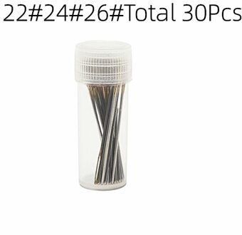 Multi-Size Staart Borduurwerk Stof Kruissteek Stopnaald Naalden Craft Gereedschap Grootte 22 #24 #/26 # roestvrij Staal Diy Naaien Naald 10 stukken each