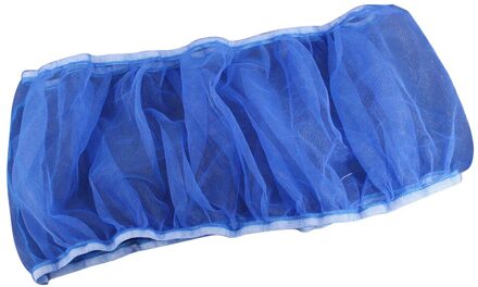 Multi-Size Stofdicht Birdcage Covermesh Vogelkooi Cover Shell Netto Zaad Catcher Guard Luchtige Mesh Netto Papegaai Vogel kooi Cover Blauw