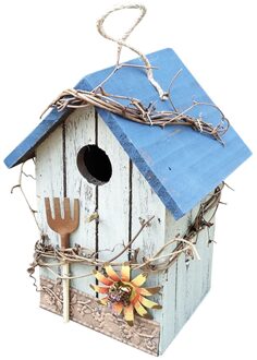 Multi-Stijl Outdoor Tuin Yard Opknoping Vogel House Nesting Diy Houten Vogel Huis Nest Handgemaakte Milieuvriendelijke Vogelnest Kooi C