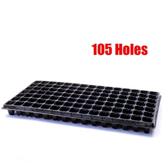 Multi Stijlen Plastic Zaailing Starter Trays Zaadkieming Plant Bloem Potten Kwekerij Grow Box Voortplanting Tuin 105 Holes