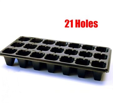 Multi Stijlen Plastic Zaailing Starter Trays Zaadkieming Plant Bloem Potten Kwekerij Grow Box Voortplanting Tuin 21 Holes