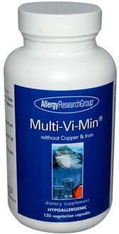 Multi-Vi-Min without Copper & Iron 150 Veggie Caps - Allergy Research Group