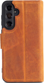 Multi Wallet Bookcase voor de Samsung Galaxy S23 FE - Camel Bruin
