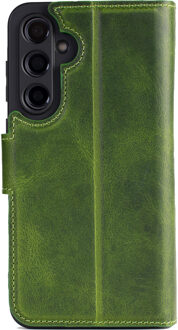 Multi Wallet Bookcase voor de Samsung Galaxy S23 FE - Forest Green Groen