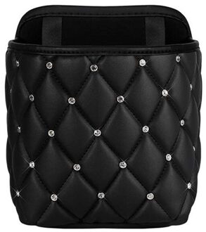 Multi-Zakken Autostoel Opbergtas Crystal Pu Lederen Auto Container Opbergen Opruimen Netto Opknoping Achterbank Houder Auto-interieur