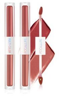Multicolor 2 in 1 Lipstick & Gloss - 2 Colors #C01