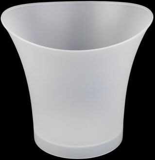 Multicolor 5L Waterdichte Plastic Led Ijsemmer Kleur Bars Nachtclubs Led Light Up Champagne Bier Emmer Bars Night Party Blauw