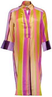 Multicolor Camille jurken Dea Kudibal , Multicolor , Dames - 2XL
