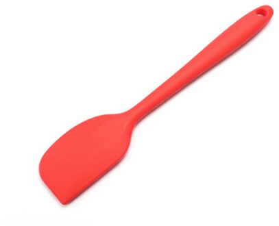 Multicolor Food Grade Anti-aanbak Boter Koken Siliconen Spatel Set Cookie Pastry Schraper Taart Bakken Spatel Keuken Accessoires rood