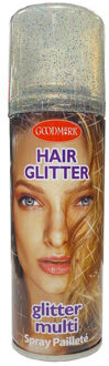 Multicolor glitter haarspray - Verkleedhaarkleuring Multikleur