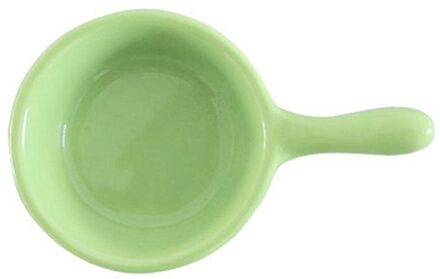 Multicolor Keramische Saus Schotel Effen Kleur Dompelen Plaat Kruiden Gerecht Saus Saus Schotel Kruiden Plaat Voor Home Restaurant groen