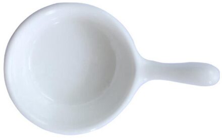 Multicolor Keramische Saus Schotel Effen Kleur Dompelen Plaat Kruiden Gerecht Saus Saus Schotel Kruiden Plaat Voor Home Restaurant wit