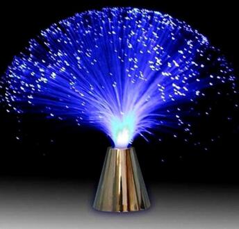 Multicolor LED Glasvezel Licht Nachtlampje Kerst Wedding Thuis Decoratie Nighting Verlichting Lampen