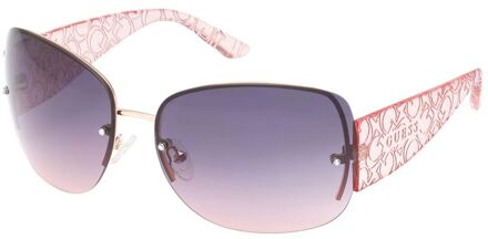 Multicolor metalen zonnebril Veelkleurig