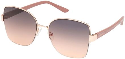 Multicolor Metalen Zonnebril Veelkleurig