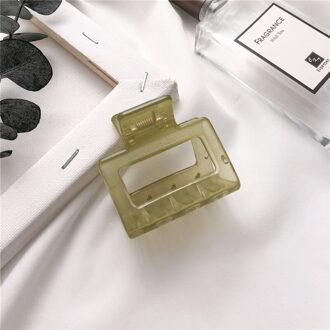 Multicolor Rechthoek Acetaat Acryl Haar Clips Meisjes Haarspelden Krab Klauwen Klem Haaraccessoires Voor Vrouwen Haar Styling Tools 3