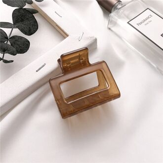 Multicolor Rechthoek Acetaat Acryl Haar Clips Meisjes Haarspelden Krab Klauwen Klem Haaraccessoires Voor Vrouwen Haar Styling Tools 9