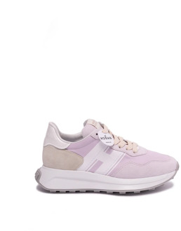 Multicolor Sneakers voor Trendy Vrouwen Hogan , Pink , Dames - 37 1/2 Eu,38 Eu,37 EU