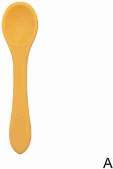 Multicolor Zachte Siliconen Lepel Babyvoeding Lepel Soeplepel Lepel Siliconen Servies Kinderen Zuigelingenvoeding Accessoires