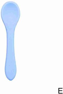 Multicolor Zachte Siliconen Lepel Babyvoeding Lepel Soeplepel Lepel Siliconen Servies Kinderen Zuigelingenvoeding Accessoires