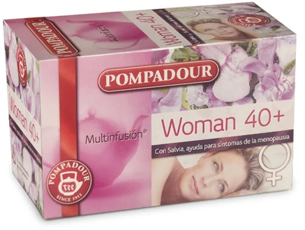 Multicore Woman + 40, 20 bags Pompadour