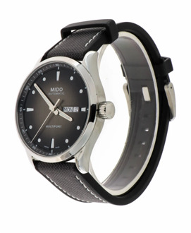 Multifort M Automatisch Grijs Wijzerplaat Horloge Mido , Gray , Heren - ONE Size