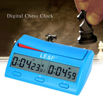 Multifuctional LEAP PQ9912 Professionele Digitale Schaakklok Aftelklok Praktische Game Concurrentie Count Up Speler