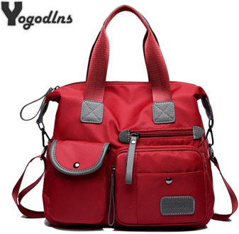 Multifunction Casual Handbags for Women Large Capacity Messenger Tote Nylon Crossbody Bags Shoulder Bag Totes Bolsa Feminina