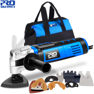 Multifunction Oscillating Tool Kit Multi-Tool Variable Speed Electric Trimmer Saw Power Tool Saw Accessories by PROSTORMER